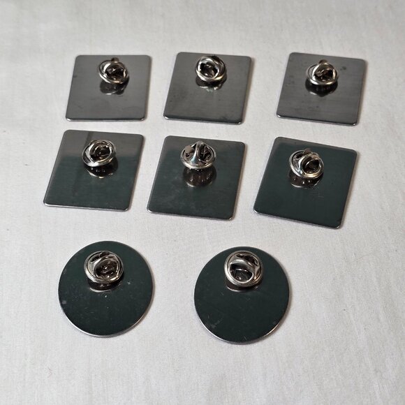 Vintage American Girl Doll Character Pin Set Lot of 8 Historical Portrait Pins - Picture 2 of 15